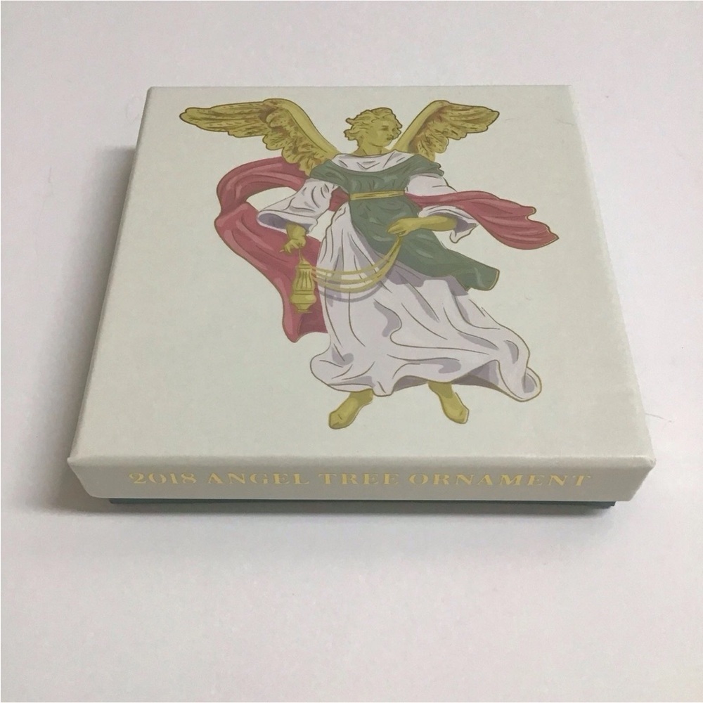 The Met New York Museum of Art 2018 Angel Christmas Tree Ornament Gold USA NEW - Picture 15 of 16